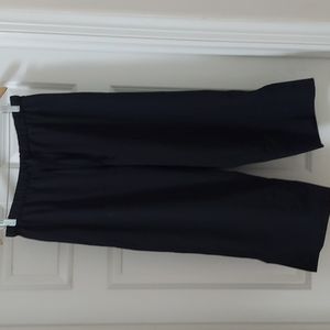 Reebok work out pants L blk w/ white stripe.